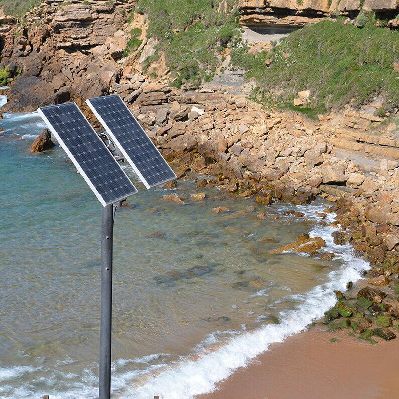 Lampadaires solaires